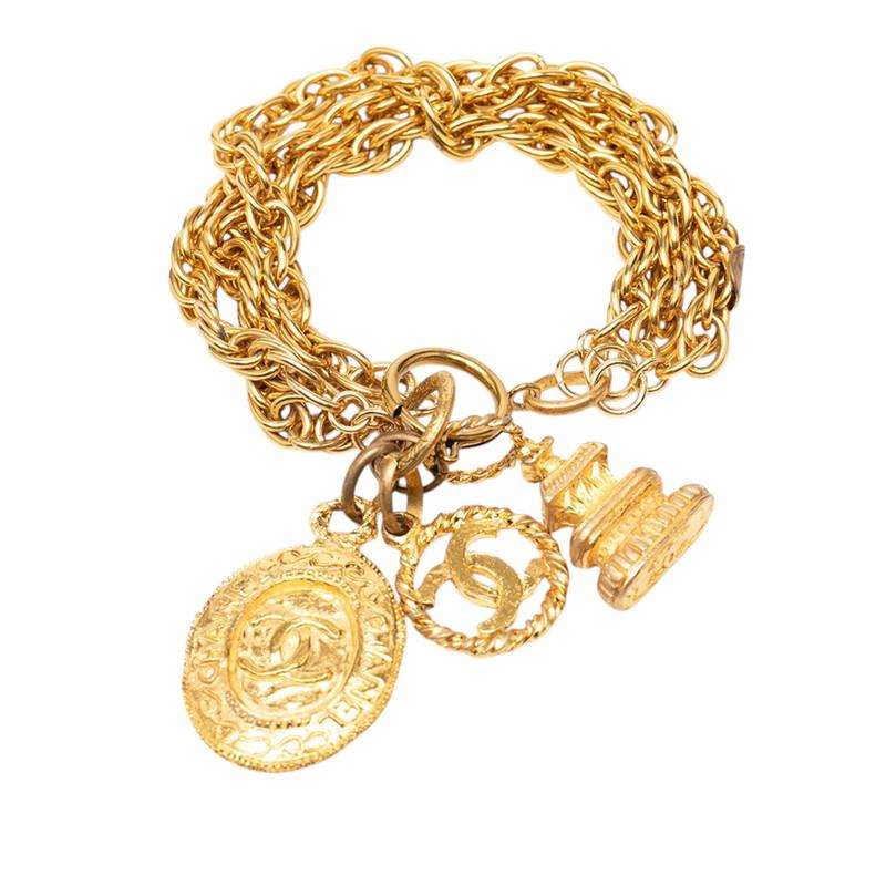CHANEL（シャネル） ヴィンテージ ココマーク 3連 チェーン