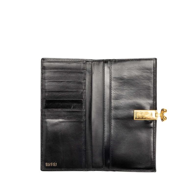 GUCCI（グッチ） オールド ホースビット 長財布 035 661 1686 ブラック