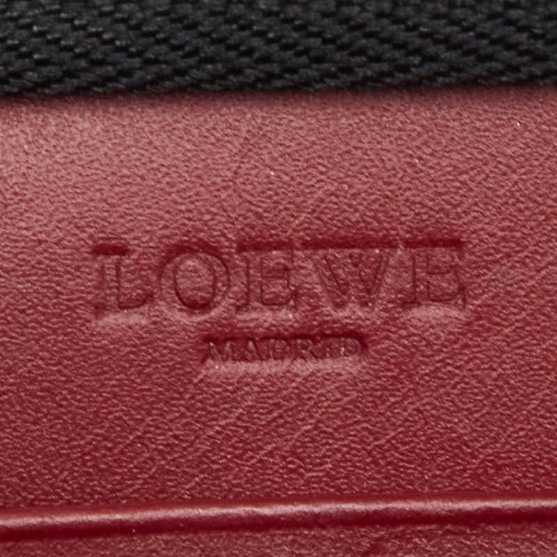 LOEWE（ロエベ） アナグラム 長財布 ロングウォレット ブラック レザー