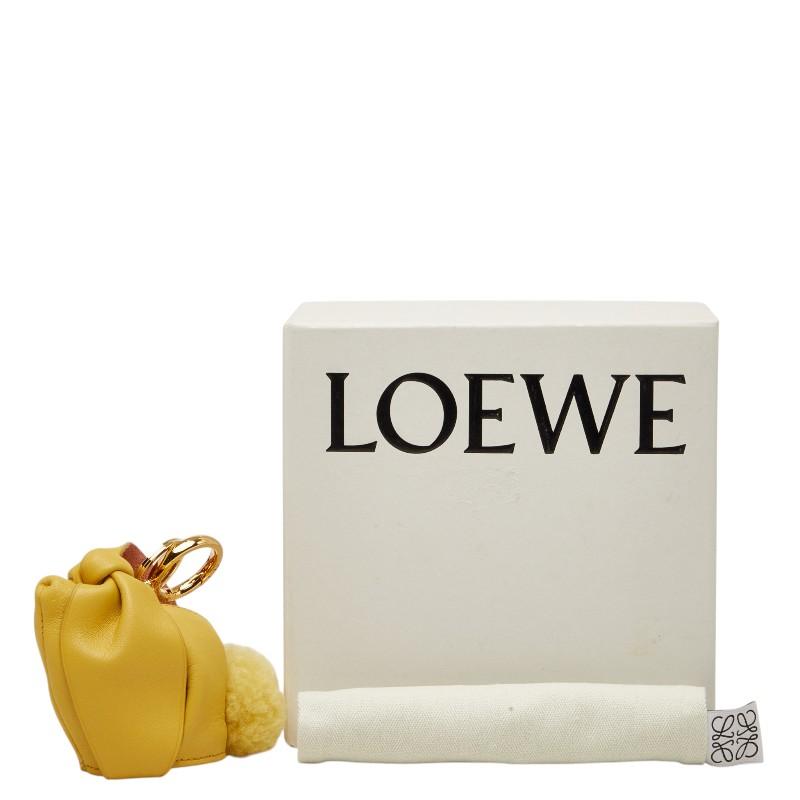 ロエベ ラビットチャーム　アニマル　ケース LOEWE（ロエベ） アニマル バニー ウサギ バッグチャーム コインケース
