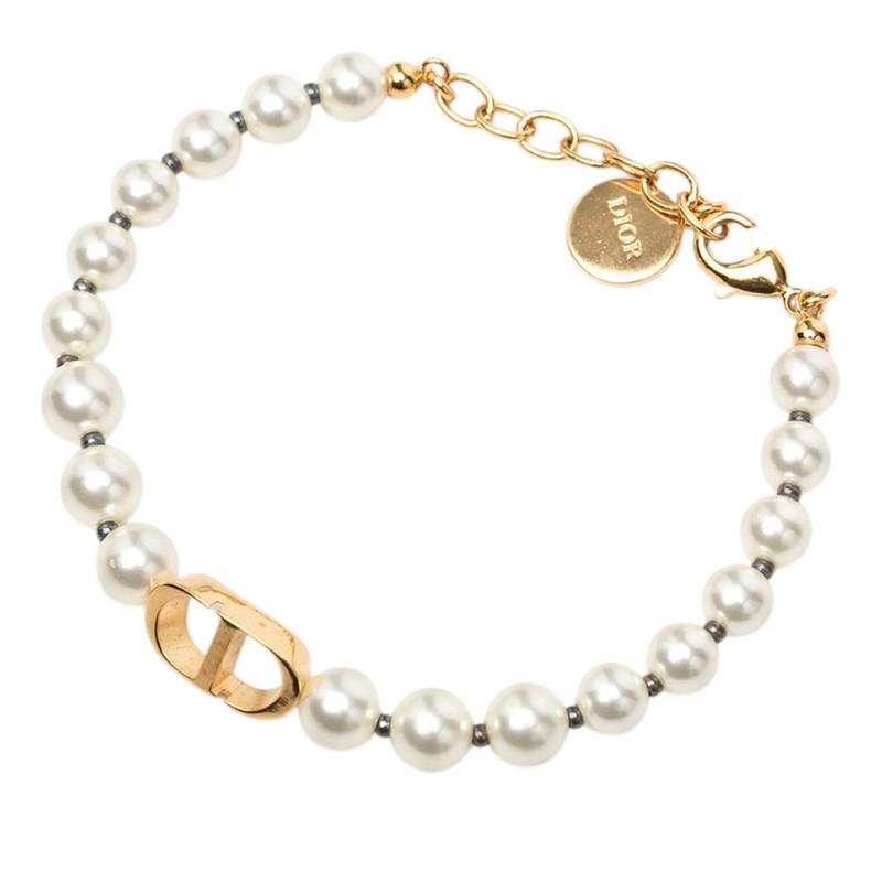 ディオール 30 MONTAIGNE モンテーニュ ブレスレット ゴールド メッキ