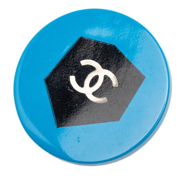 CHANEL（シャネル） ココマーク ラウンド ロゴ ピンブローチ 07A刻印