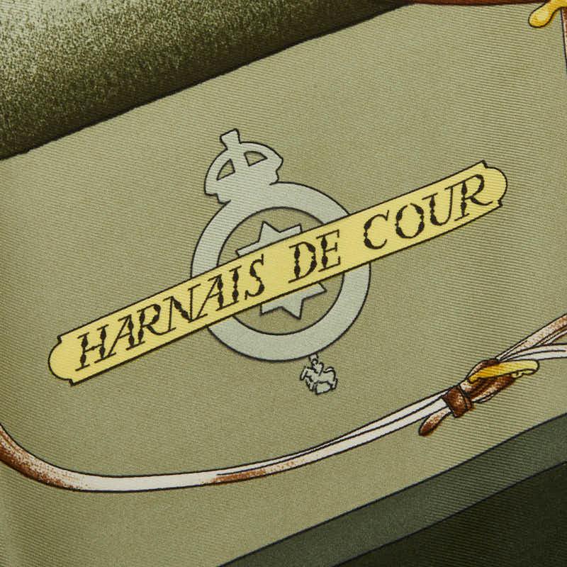 HERMES（エルメス） カレ90 HARNAIS DE COUR 宮廷の馬具 スカーフ