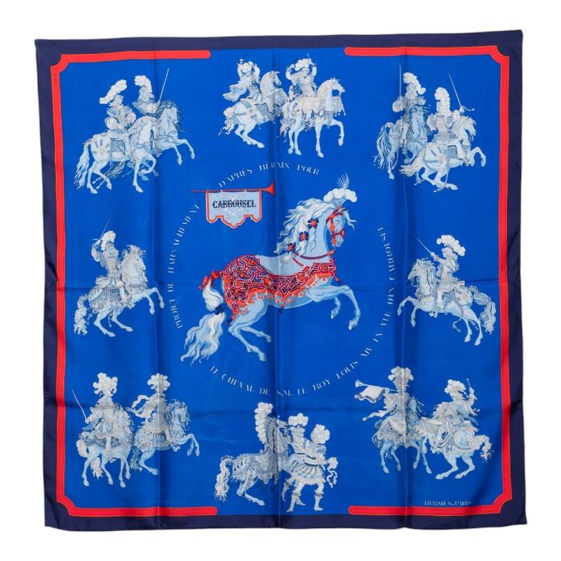 HERMES（エルメス） カレ90 CARROUSEL メリーゴーランド スカーフ 大判 