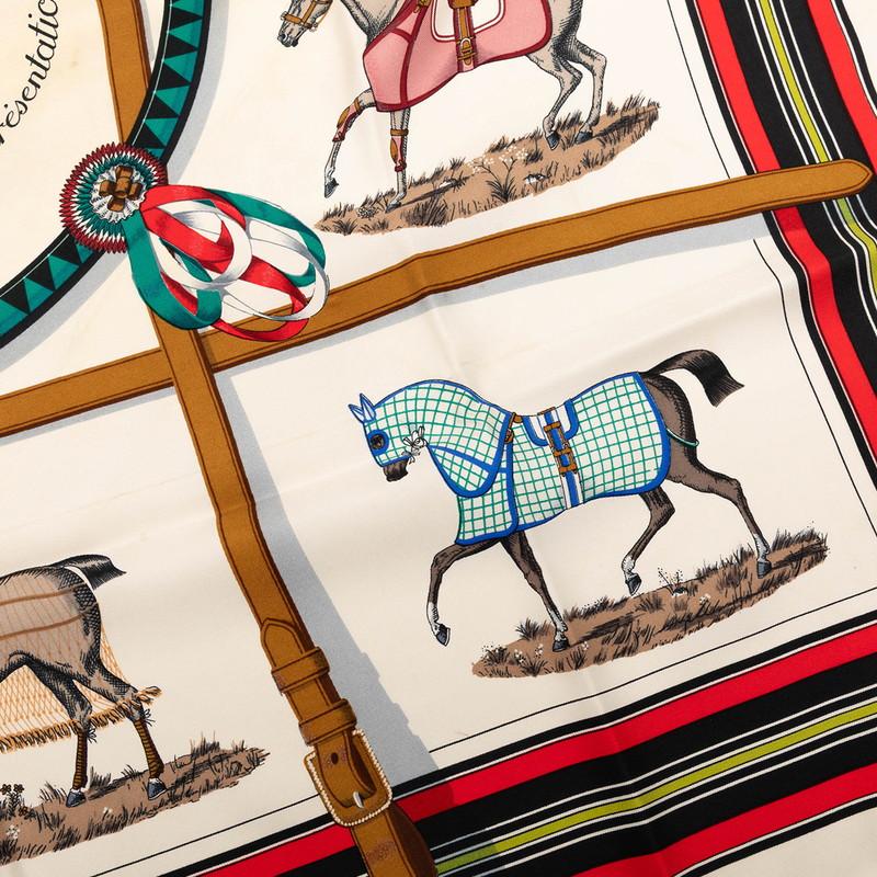 HERMES（エルメス） カレ90 Couvertures et Tenues de Jour 馬着