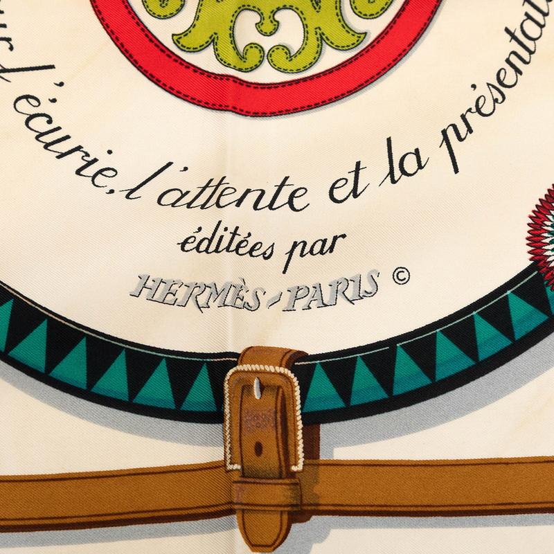 HERMES（エルメス） カレ90 Couvertures et Tenues de Jour 馬着