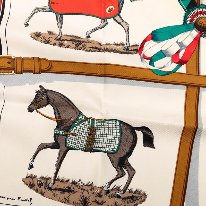 HERMES（エルメス） カレ90 Couvertures et Tenues de Jour 馬着