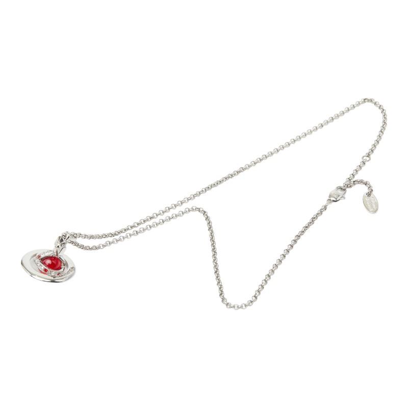 新品未使用　Vivienne Westwood ヴィヴィアン　オーブ　バラ ヴィヴィアンウエストウッド タイニーオーブ ネックレス シルバー
