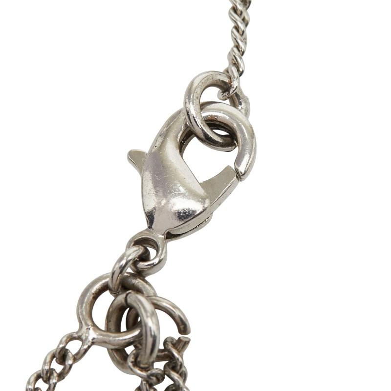 CHANEL（シャネル） ココマーク ブレスレット シルバー ラインストーン