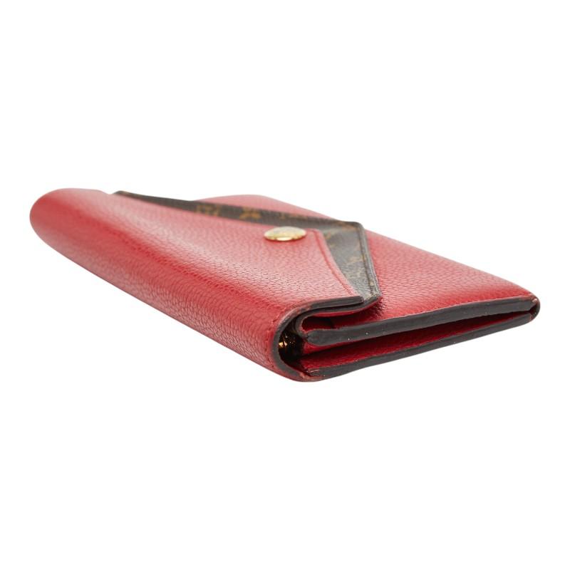 ルイヴィトン 長財布　ポルトフォイユ　モノグラム　エナメル　ボルドー LOUIS VUITTON（ルイ・ヴィトン） ルイ ヴィトン モノグラム