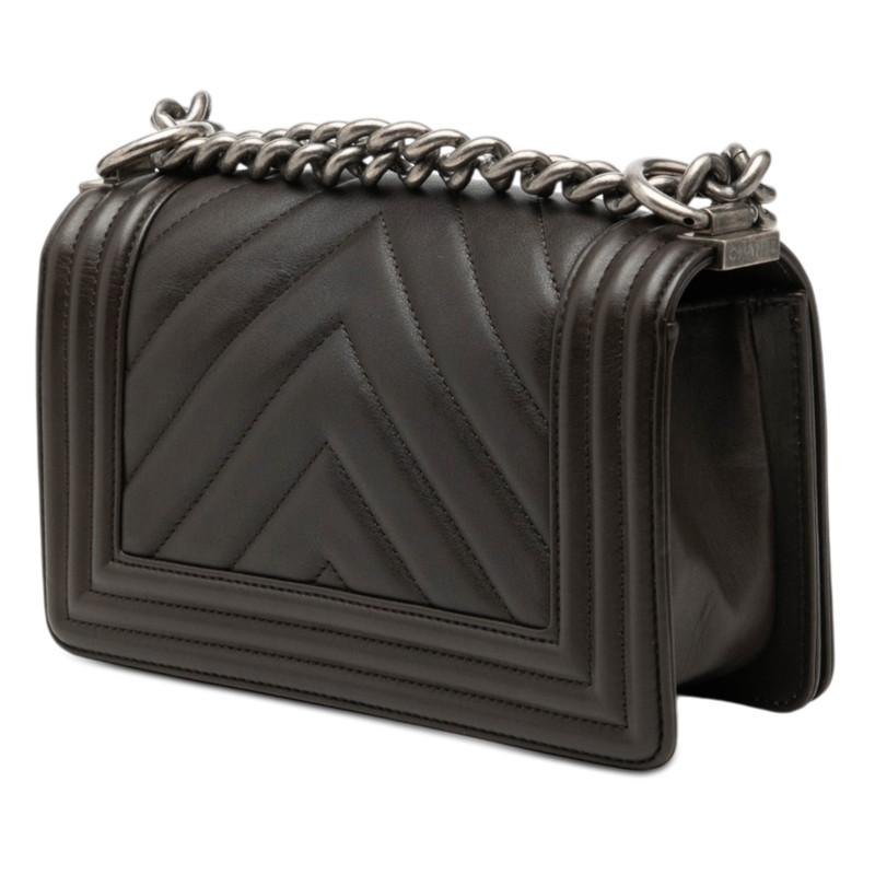 CHANEL（シャネル） ココマーク ミニボーイシャネル シェブロン