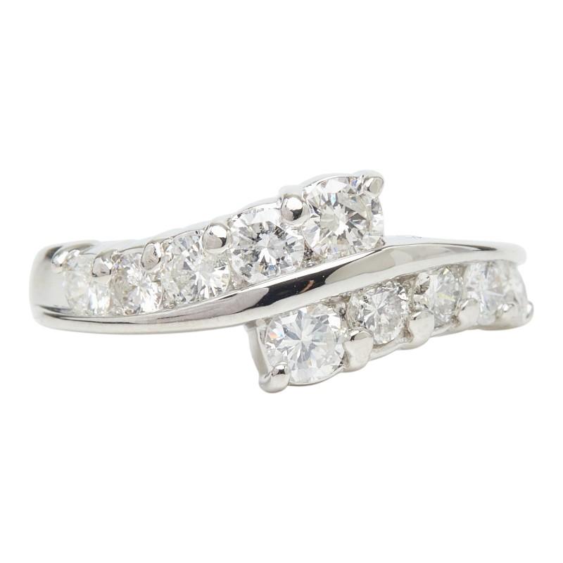 Pt900 プラチナ ダイヤ1.00ct リング 指輪 レディース 11.5号 中古
