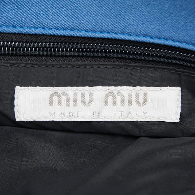 miu miu（ミュウミュウ） ラバーハンドル ハンドバッグ トートバッグ