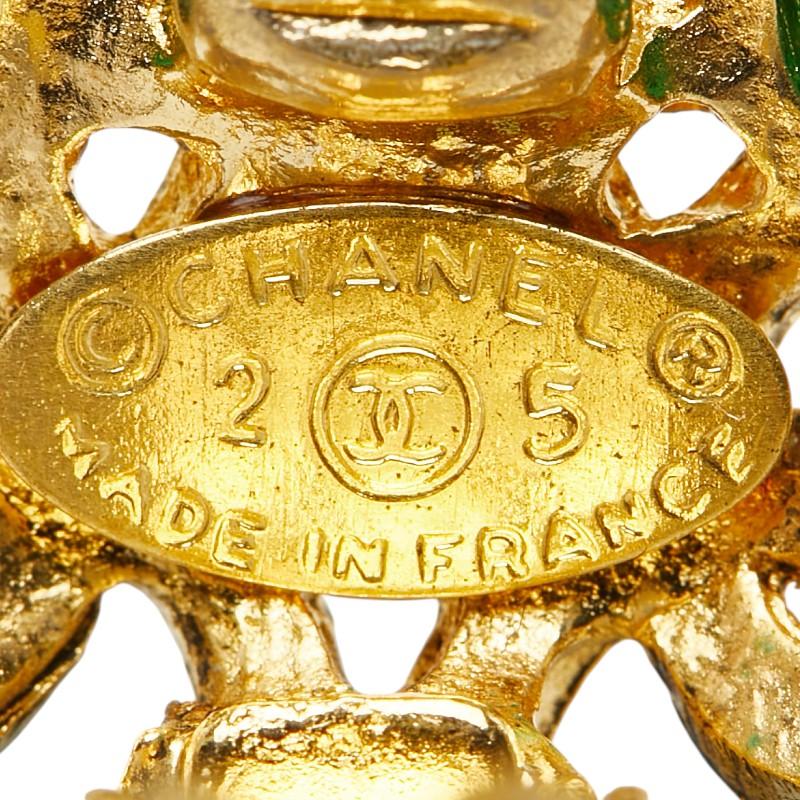 CHANEL（シャネル） ココマーク グリポア イヤリング ゴールド メッキ 