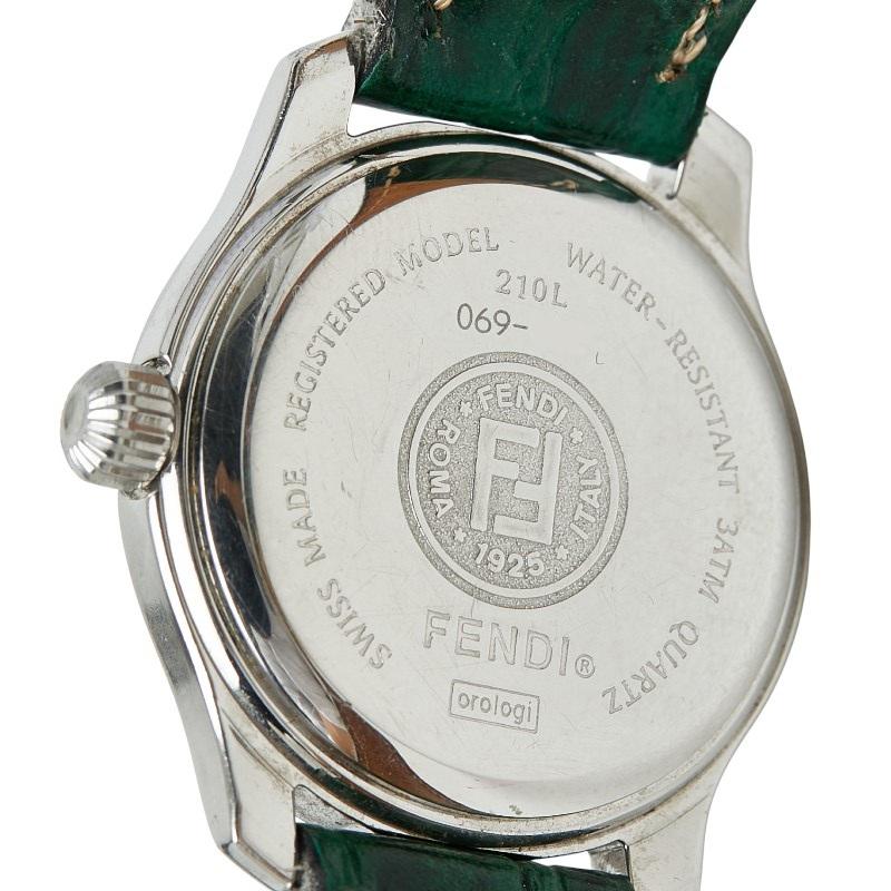 FENDI（フェンディ） オロロジ 3針 腕時計 210L クオーツ ピンク文字盤