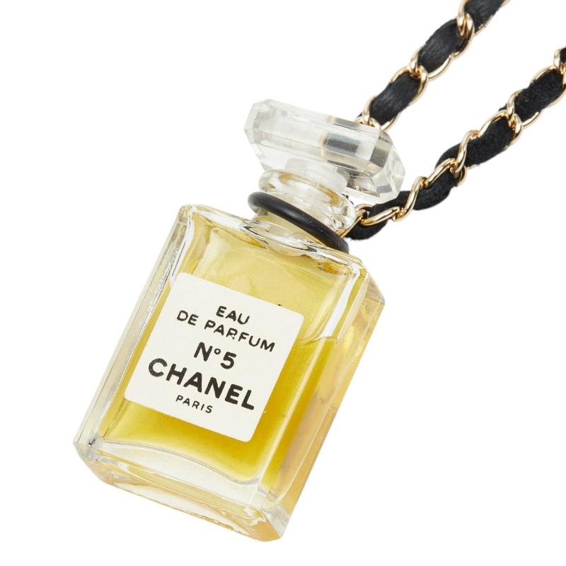 【超希少】シャネル No.5 香水 ネックレス　パフュームボトル　ヴィンテージ CHANEL（シャネル） No.5 パフュームボトル チェーン ネックレス