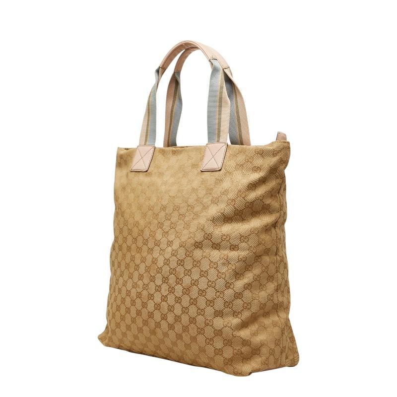 GUCCI グッチ GGキャンバス トートバッグ ハンドバッグ GUCCI（グッチ） GGキャンバス トートバッグ 131233 ベージュ ピンク