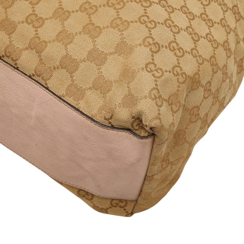 GUCCI（グッチ） GGキャンバス トートバッグ 131233 ベージュ ピンク