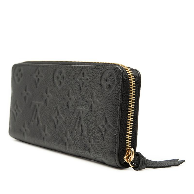 ルイヴィトン　クレマンス　アンプラント　ノワール　長財布　717 LOUIS VUITTON（ルイ・ヴィトン） ルイ ヴィトン モノグラム アン