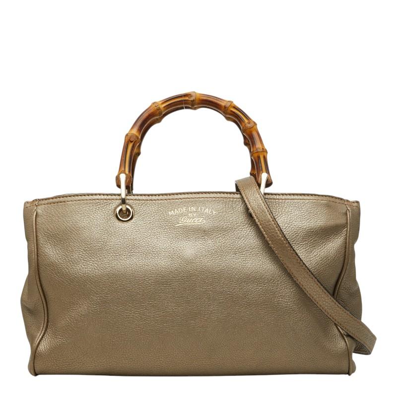 GUCCI（グッチ） バンブー ハンドバッグ ショルダーバッグ 2WAY 323660 