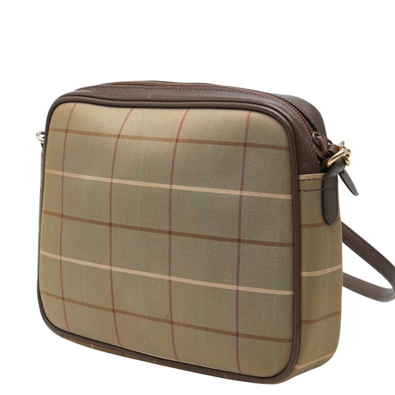 BURBERRY（バーバリー） チェック 斜め掛け ショルダーバッグ 玉虫色