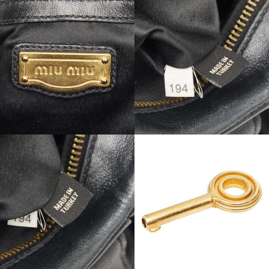 miu miu（ミュウミュウ） マテラッセ ハンドバッグ ショルダーバッグ