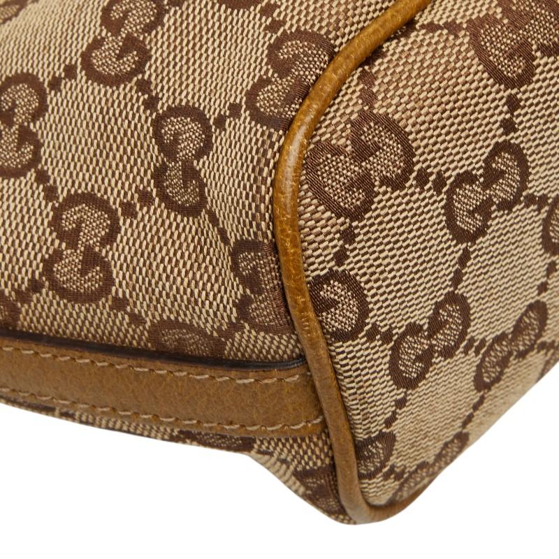 GUCCI　GGキャンパスアクセサリーポーチハンドバッグ　ベージュ141809 GUCCI（グッチ） GGキャンバス ワンショルダーバッグ ハンドバッグ