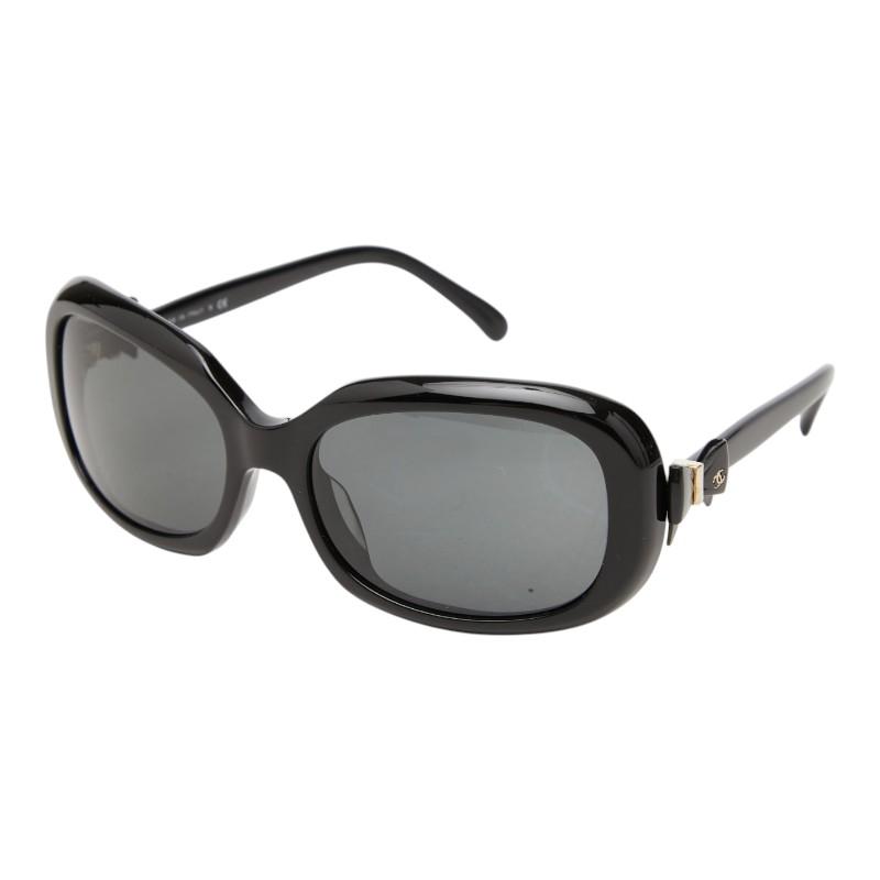 CHANEL シャネル　 サングラス リボンモチーフ 黒　5170-A CHANEL（シャネル） ココマーク リボンモチーフ サングラス アイウェア