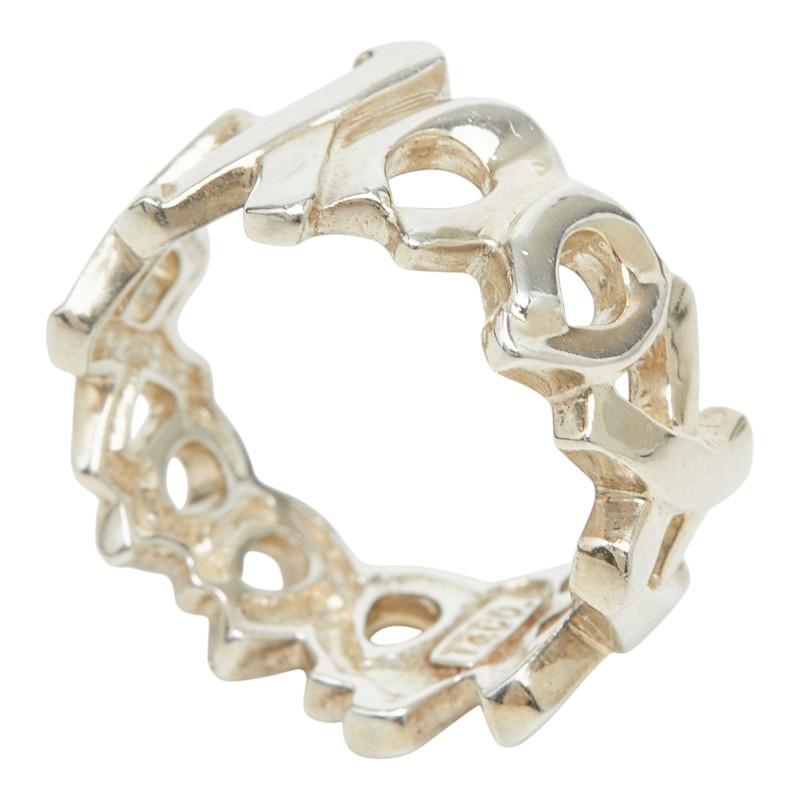TIFFANY&Co.（ティファニー） ラブ&キス リング 指輪 SV925 シルバー