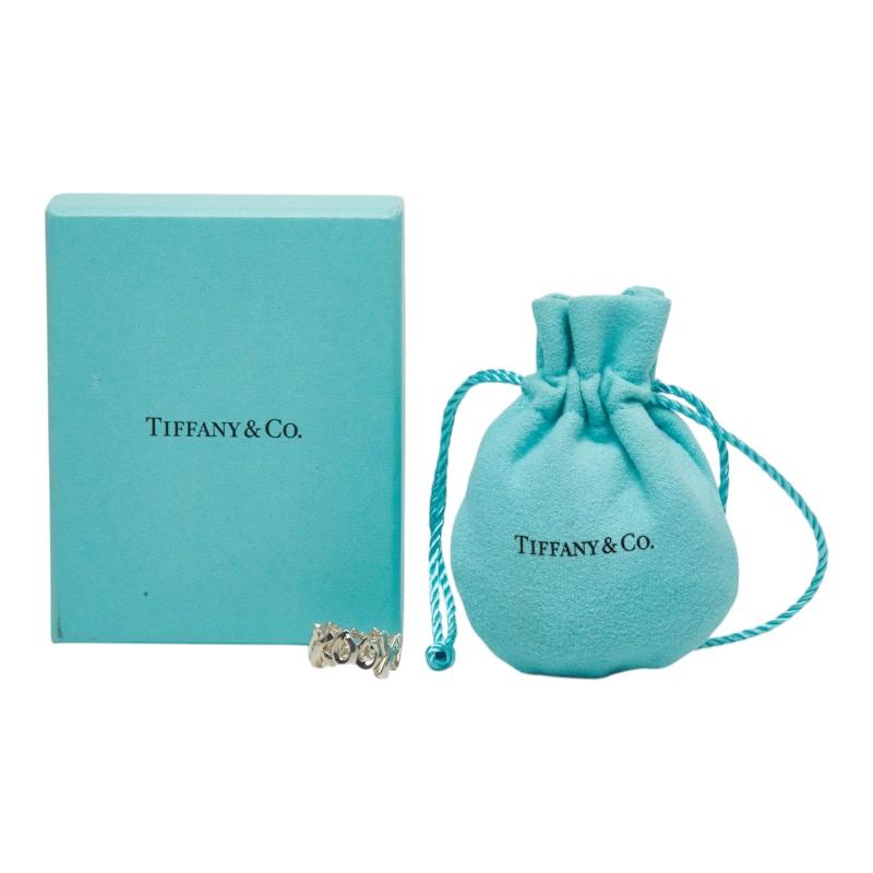 TIFFANY&Co.（ティファニー） ラブ&キス リング 指輪 SV925 シルバー