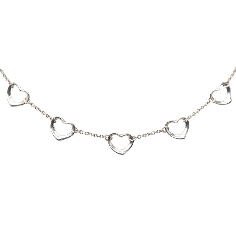 TIFFANY&Co. ティファニー　ネックレス　5連　オープンハート 925 TIFFANY&Co.（ティファニー） 5連 オープンハート ネックレス SV925