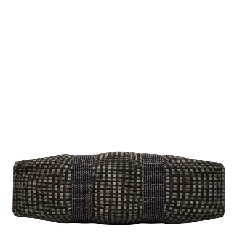 HERMES（エルメス） エールラインMM トートバッグ グレー キャンバス