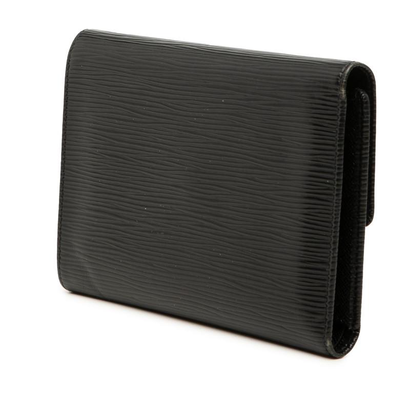 ヴィトン　エピ ポルトトレゾール エテュイパピエ 美品　財布 証明書ケース付 黒 LOUIS VUITTON（ルイ・ヴィトン） ルイ ヴィトン エピ ポルト