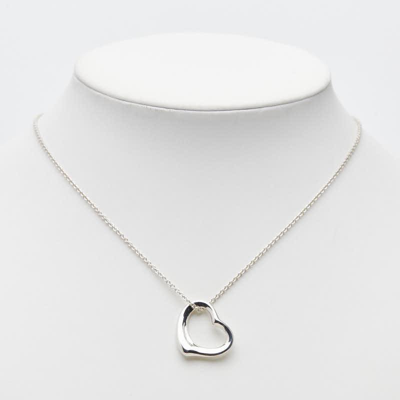 TIFFANY&Co.（ティファニー） オープンハート ネックレス SV925