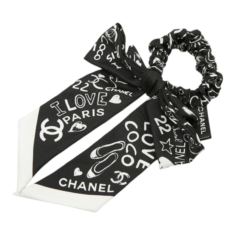 CHANEL（シャネル） ココマーク ロゴ シュシュ ヘアアクセサリー