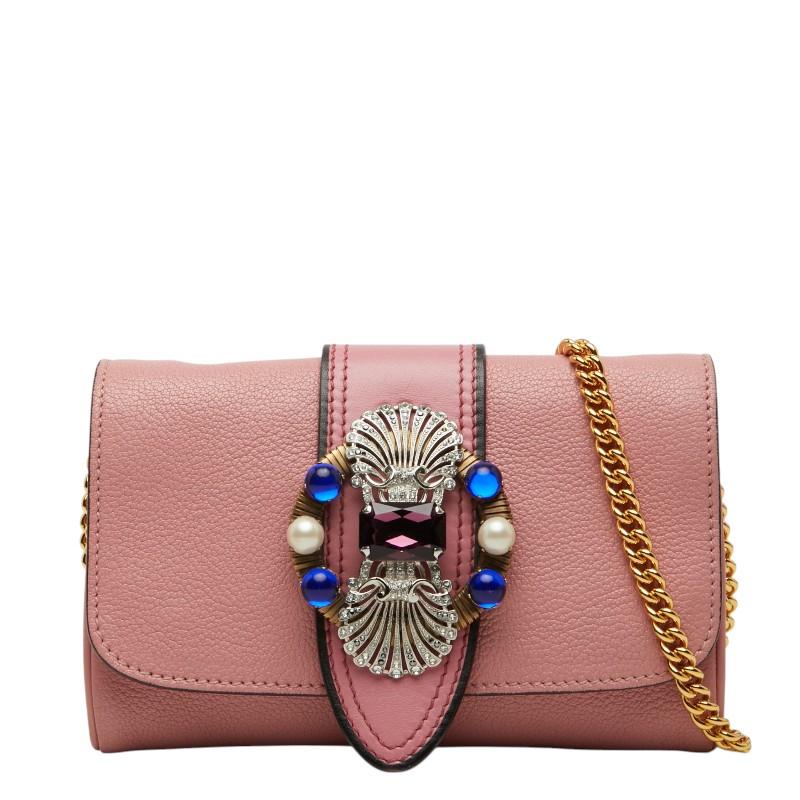 miu miu（ミュウミュウ） マドラス チェーン ショルダーバッグ 5BH017