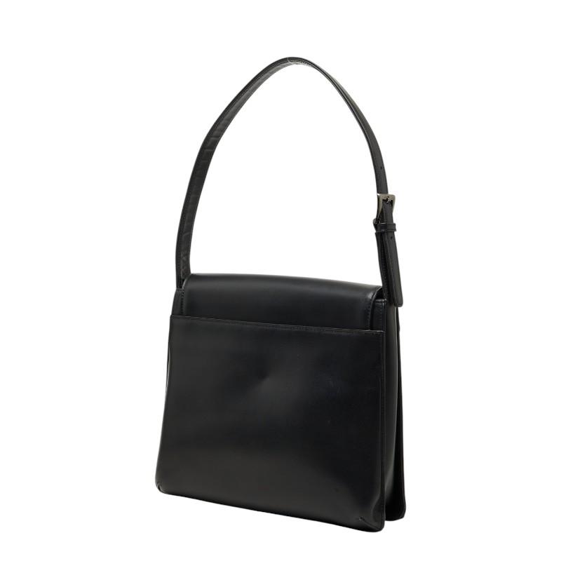 GIVENCHY ブラック ショルダーバッグ ジバンシー ワンショルダーバッグ ブラック レザー レディース