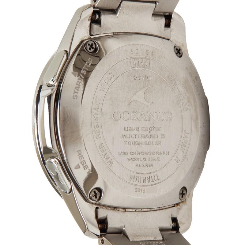 CASIO（カシオ） オシアナス 腕時計 OCW-M700 クオーツ グレー文字盤