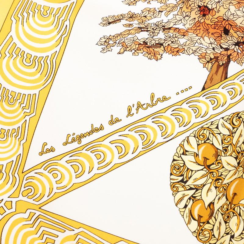 エルメス　HERMES 　スカーフ　カレ90　絹の木 HERMES（エルメス） カレ90 Les Legendes de L'Arbre 木の伝説