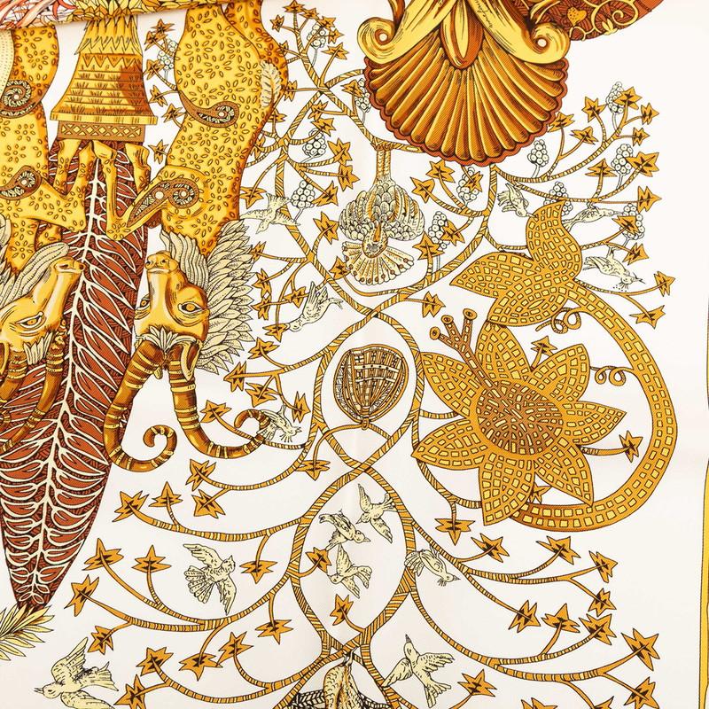 HERMES（エルメス） カレ90 Les Legendes de L'Arbre 木の伝説