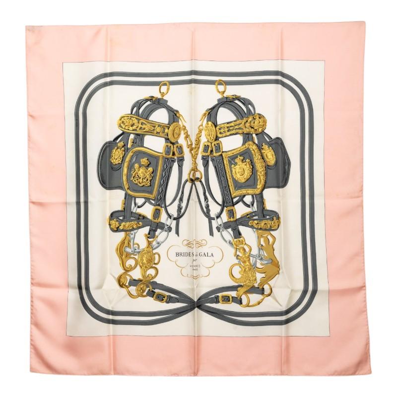 HERMES（エルメス） カレ90 BRIDES de GALA 式典用の馬勒 スカーフ