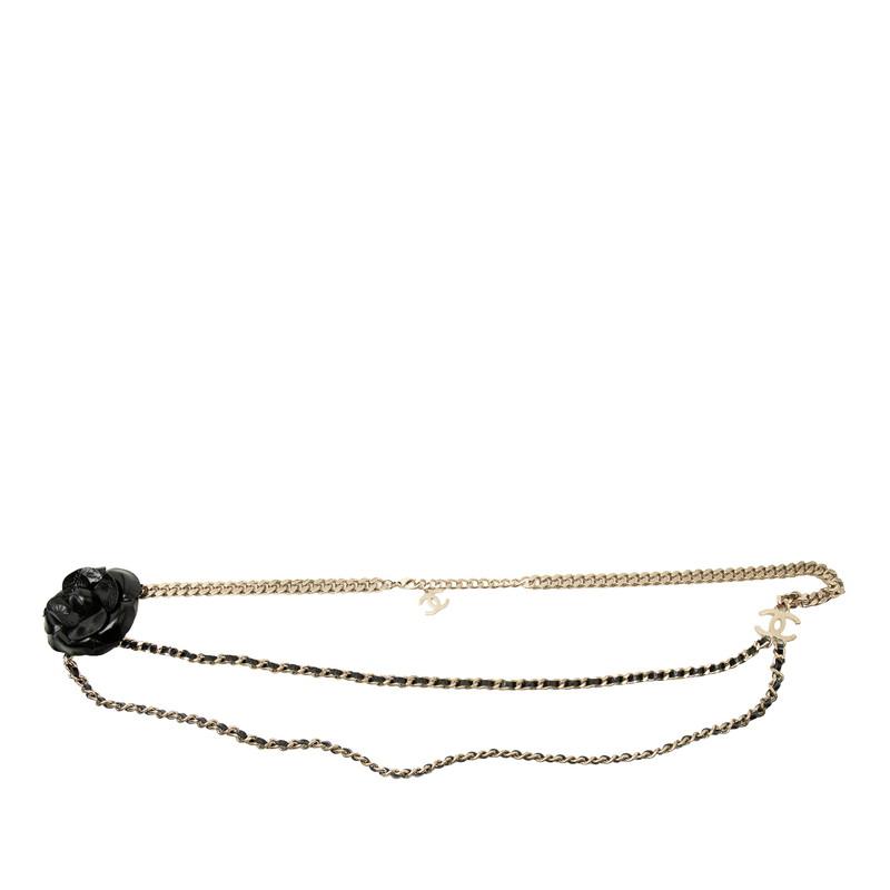 CHANEL（シャネル） ココマーク カメリア チェーンベルト B17P