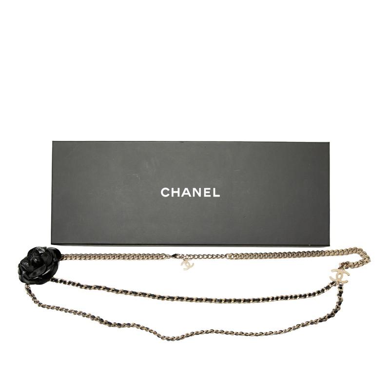 CHANEL（シャネル） ココマーク カメリア チェーンベルト B17P
