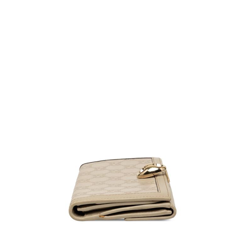 GUCCI（グッチ） グッチシマ 長財布 159641 グレー系 レザー