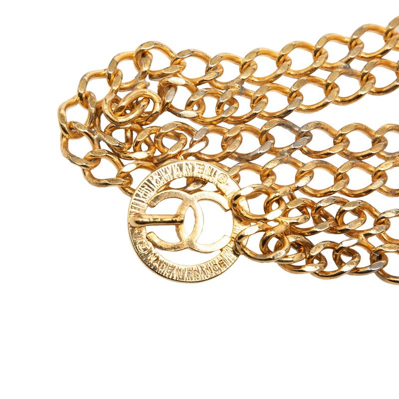CHANEL（シャネル） ココマーク チェーン ベルト ゴールド メッキ