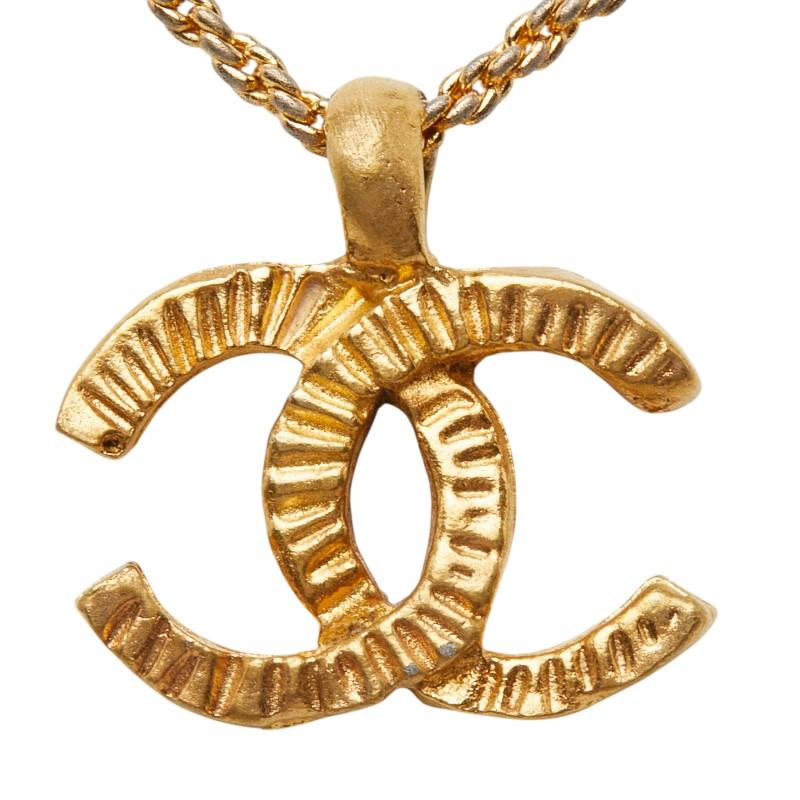 CHANEL（シャネル） ココマーク ペンダント ネックレス ゴールド
