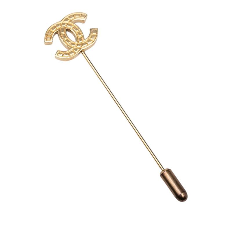 CHANEL（シャネル） ココマーク ピンブローチ 03P刻印 ゴールド メッキ