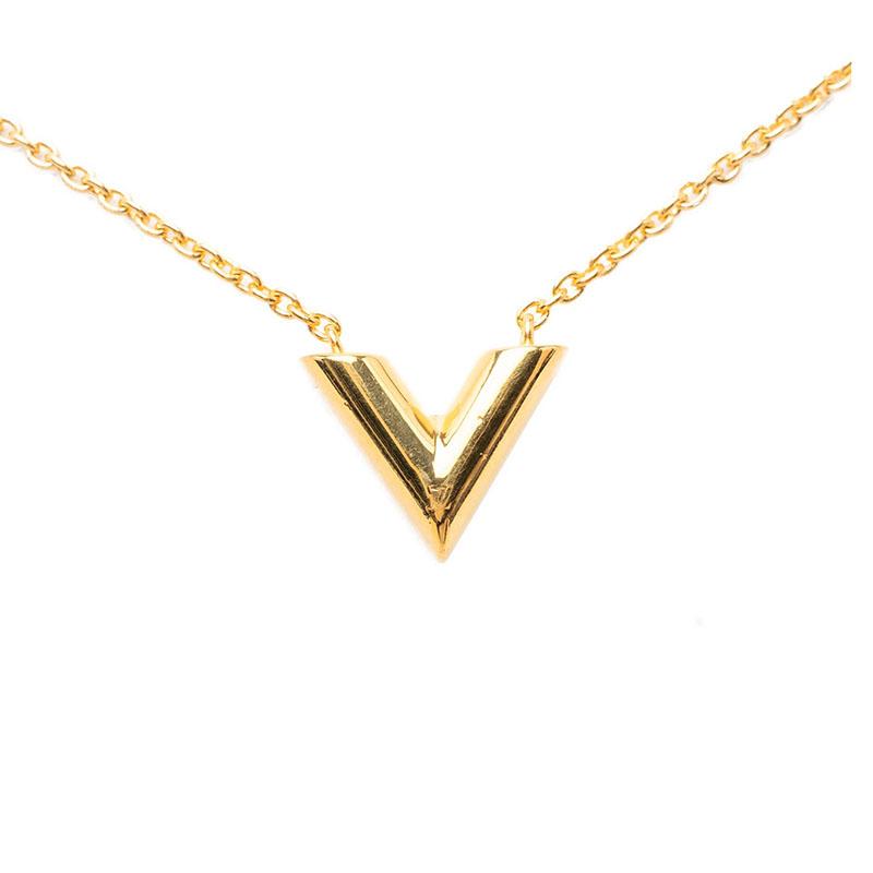 ◇ルイヴィトン◇エセンシャルV/ネックレス/M61083/ゴールド LOUIS VUITTON（ルイ・ヴィトン） ルイ ヴィトン エセンシャルV