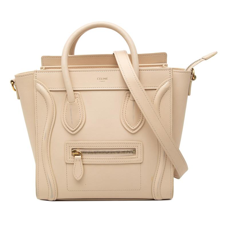 CELINE（セリーヌ） ラゲージ ナノ ショッパー ハンドバッグ