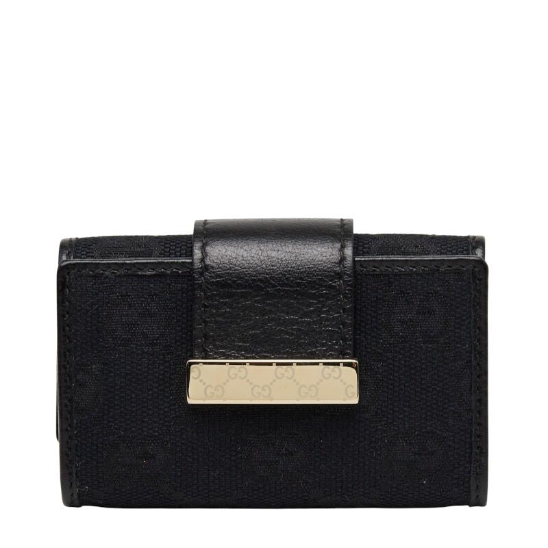 【新品未使用✨️】GUCCI (グッチ)GGキャンバス 6連キーケース GUCCI（グッチ） GGキャンバス ロゴプレート 6連 キーケース 212098